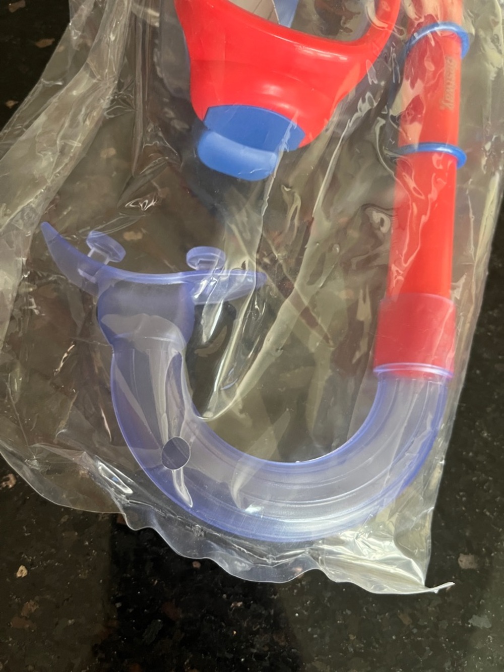 🇺🇸Marvel Spider-Man Kids Snorkel an Mask Set in Red and Blue - Picture 5 of 7